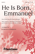 He Is Born Emmanuel SATB choral sheet music cover